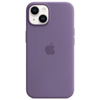 Apple Coque en silicone MagSafe Apple iPhone 14 - Iris Purple