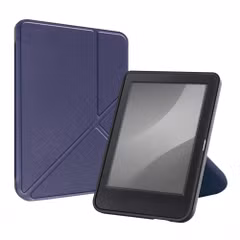 imoshion Étui de liseuse portefeuille Pliable Kobo Clara Colour / BW - Bleu foncé