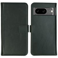 Selencia Étui portefeuille en cuir véritable Google Pixel 8 - Vert