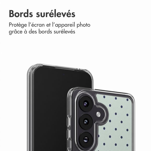 imoshion Coque Design Samsung Galaxy A55 - Polka Dot Mintgroen
