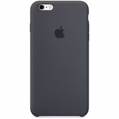 Apple Coque en silicone Apple iPhone 6 / 6s - Charcoal Grey