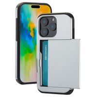 imoshion Coque arrière avec porte-cartes Apple iPhone 16 Pro - Gris