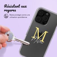 Coque avec votre propre photo et/ou texte Apple iPhone 16 Pro Max - Letter