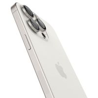 Spigen Optik Pro EZ Fit Lens Protector - Protection d'objectif de caméra (lot de 2) Apple iPhone 17 Pro (Max) / 16 Pro (Max) / 15 Pro (Max) / 14 Pro (Max) - Titanium White