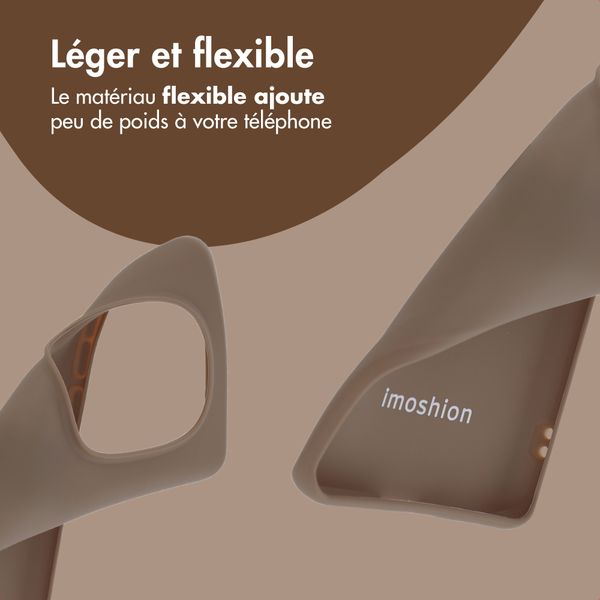 imoshion Coque Couleur Xiaomi Redmi Note 15 (5G) - Marron