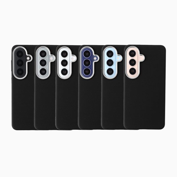 Accezz Coque arrière Mesh avec MagSafe Samsung Galaxy S26 - Noir