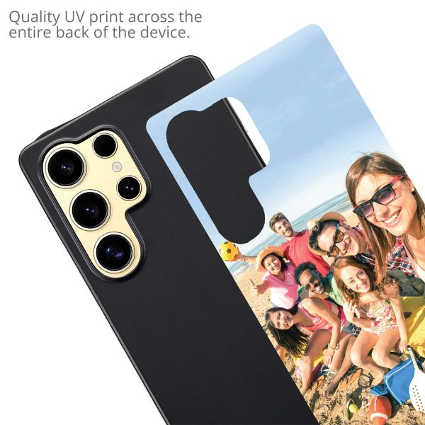 Concevez votre propre coque rigide Samsung Galaxy S25 Ultra - Noir