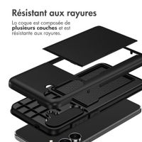 imoshion Coque arrière avec porte-cartes Samsung Galaxy S26 FE - Noir