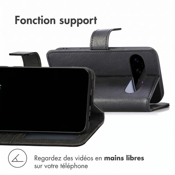 imoshion Étui de télephone portefeuille de luxe Google Pixel 11 Pro - Noir