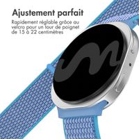 imoshion Bracelet en nylon Samsung Galaxy Watch 8 (40/44mm) / Classic (46mm) - Marine Blue