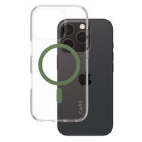 CARE by PanzerGlass Coque Urban Combat MagSafe Apple iPhone 16 Pro - Green