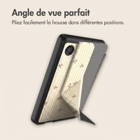 imoshion Étui de liseuse portefeuille design Pliable Kobo Clara Colour / BW - Garden Stripes