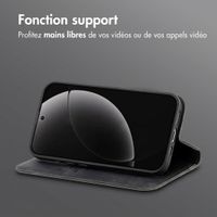 imoshion Étui de téléphone portefeuille Slim Realme GT 8 Pro - Noir