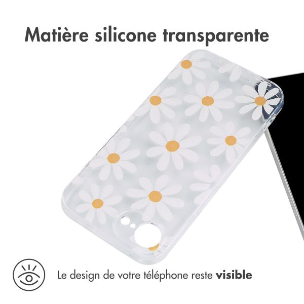 imoshion Coque Design Apple iPhone 17e / 16e - Daisy Flower