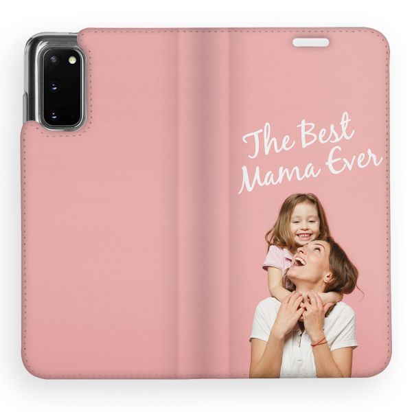 Concevez votre propre housse portefeuille Samsung Galaxy S20 - Blanc
