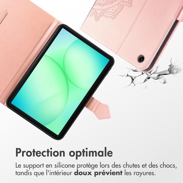 imoshion Coque tablette Samsung Galaxy Tab A11 Plus - Rose Gold