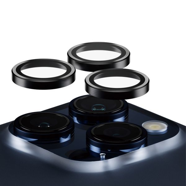 PanzerGlass Protection Caméra Hoops Optic Rings Apple iPhone 15 Pro / 15 Pro Max