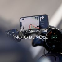 SP Connect Support de téléphone Moto Bundle LT avec Universal Interface SPC+ - Noir