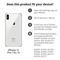 Selencia Protection d'écran en verre trempé Privacy Apple iPhone 11 Pro / Xs / X