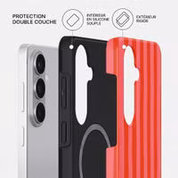 Burga Coque Tough MagSafe Samsung Galaxy S26 - Pomegranate