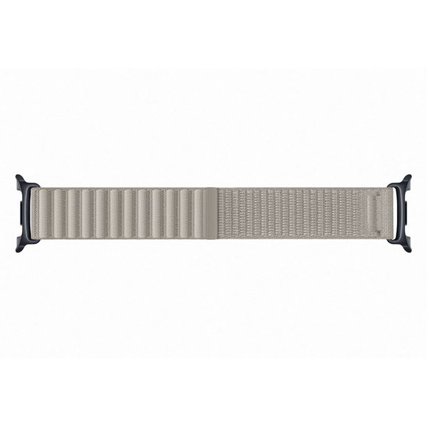 Samsung Bracelet en tissu original Samsung Galaxy Watch 9 (40/44mm) / Watch 8 (40/44mm) / Classic (46mm) - Taille S/M - Cream