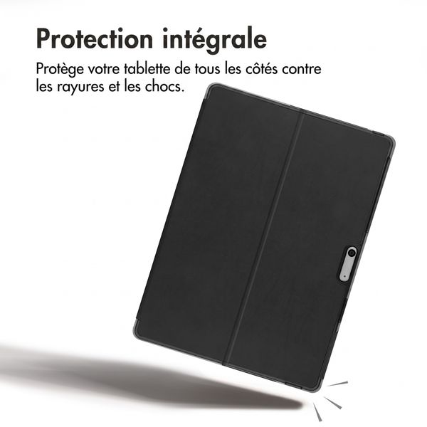 imoshion Coque tablette Trifold Microsoft Surface Pro 9 / Pro 10 / Pro 11 - Noir