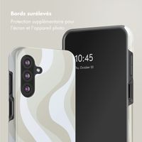 Selencia Coque arrière Vivid Samsung Galaxy A26 - Desert Waves Beige
