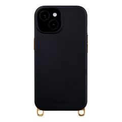 Selencia Coque arrière Rivièra avec MagSafe avec crochets amovibles Apple iPhone 14 / 13 - Velvet Black