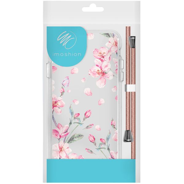 imoshion Coque Design avec cordon Apple iPhone 12 Pro Max - Blossom Watercolor