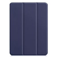 imoshion Coque tablette Trifold Apple iPad Pro 12.9 (2017) / Pro 12.9 (2015) - Bleu foncé