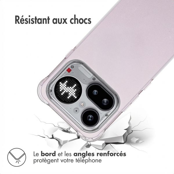 imoshion Shockproof Case Nothing Phone (4a) Pro - Transparent