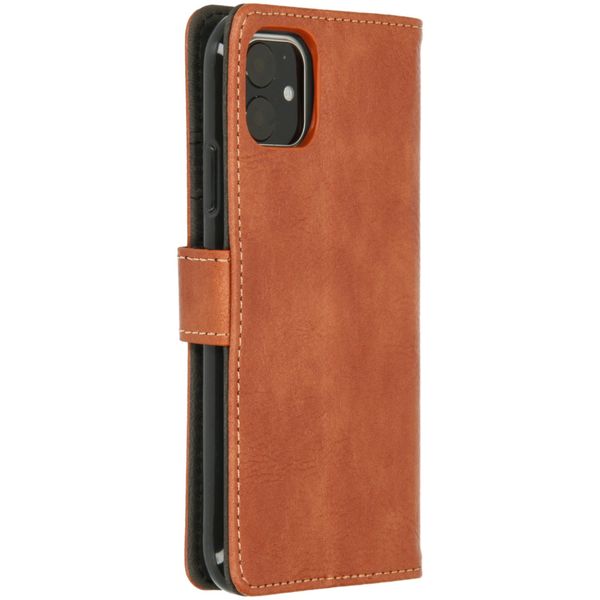imoshion Étui de télephone portefeuille de luxe Apple iPhone 11 - Marron