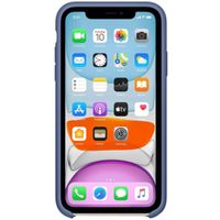 Apple Coque en silicone Apple iPhone 11 - Linen Blue