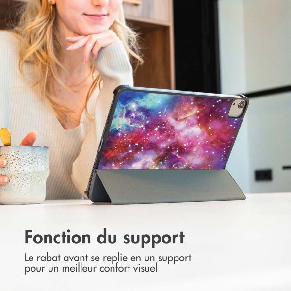 imoshion Coque tablette Design Trifold Apple iPad Mini 5 (2019) / Mini 4 (2015) - Space