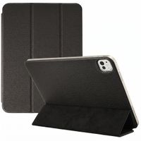 Accezz Coque tablette trifold en cuir Apple iPad Pro 13 (2025) M5 / (2024) M4 - Noir