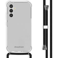 imoshion Coque arrière transparente avec cordon Samsung Galaxy A34 (5G) - Noir