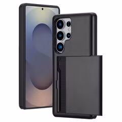 imoshion Coque arrière avec porte-cartes Samsung Galaxy S25 Ultra - Noir