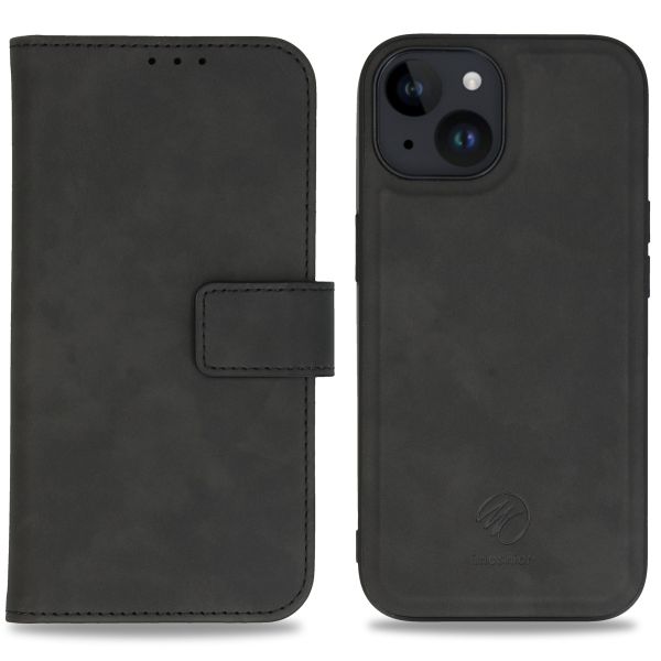 imoshion Etui de télephone luxe 2-en-1 amovible Apple iPhone 15 - Noir