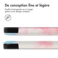 imoshion Coque tablette Design Trifold Apple iPad 6 (2018) 9.7 pouces / iPad 5 (2017) 9.7 pouces / Air 2 (2014)/Air 1 (2013) - Sky