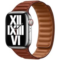 Apple Bracelet Leather Link Apple Watch | 38/40/41/42 mm - Taille S/M - Umber