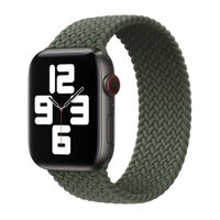 Apple Bracelet Solo tressé Apple Watch | 44/45/46/49 mm - Taille 10 - Inverness Green