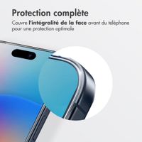 Accezz Protection d'écran en verre trempé avec applicateur - 2-pack Apple iPhone 17