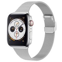 imoshion Bracelet pliant Milanese Apple Watch | 38/40/41/42 mm - Argent