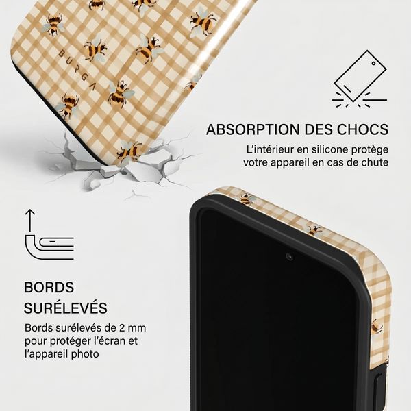Burga Coque Tough MagSafe Apple iPhone 13 Pro - Honeycomb