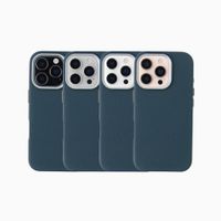 Accezz Coque arrière Mesh avec MagSafe Apple iPhone 16 Pro - Bleu foncé