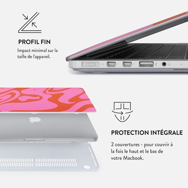Burga Coque Rigide Apple MacBook Air 13 pouces (2022 / 2024 M3 / 2025 M4 / 2026 M5) - Ride the Wave
