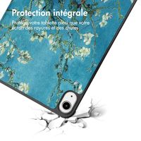 imoshion Coque tablette Design Trifold Apple iPad Mini 7 (2024) / iPad Mini 6 (2021) - Green Plant
