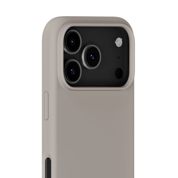 Holdit Coque Silicone Apple iPhone 17 Pro - Taupe