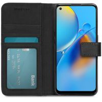 imoshion Étui de télephone portefeuille de luxe Oppo A74 (4G) - Noir