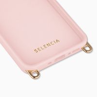 Selencia Coque arrière Rivièra avec MagSafe avec crochets amovibles Samsung Galaxy A37 (5G) - Sorbet Pink